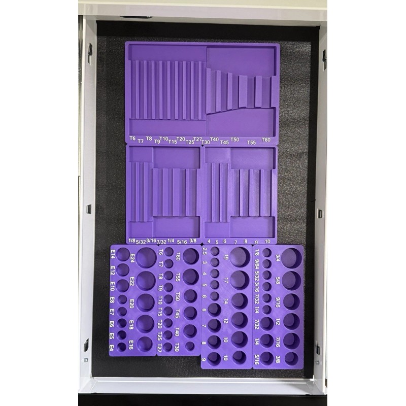 DesignsbyLou Harbor Freight Quinn Master Bit Socket Set Organizer –