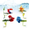 4 Pcs Betta Hammock & Fish Toys Set,Betta Fish Tank
