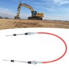 Excavator Throttle Cable Manual Throttle Controller Control Line for Hitachi