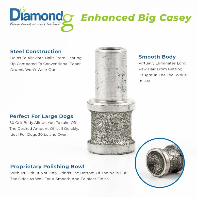 Diamondg - Professional Diamond Nail Rotary Nail Grinder Bit Dogs