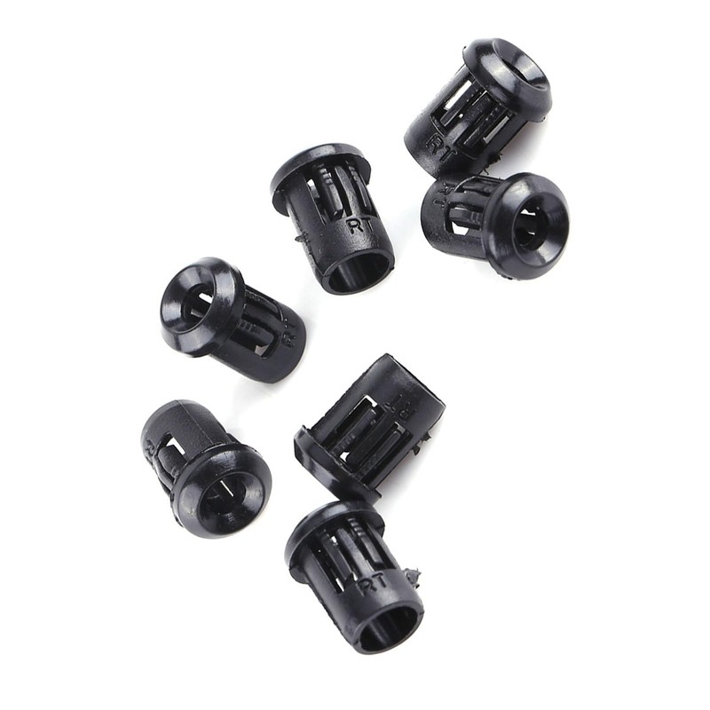 Kodrily 50Pcs 3mm LED Holder Black, Nylon LED Lamp Holders