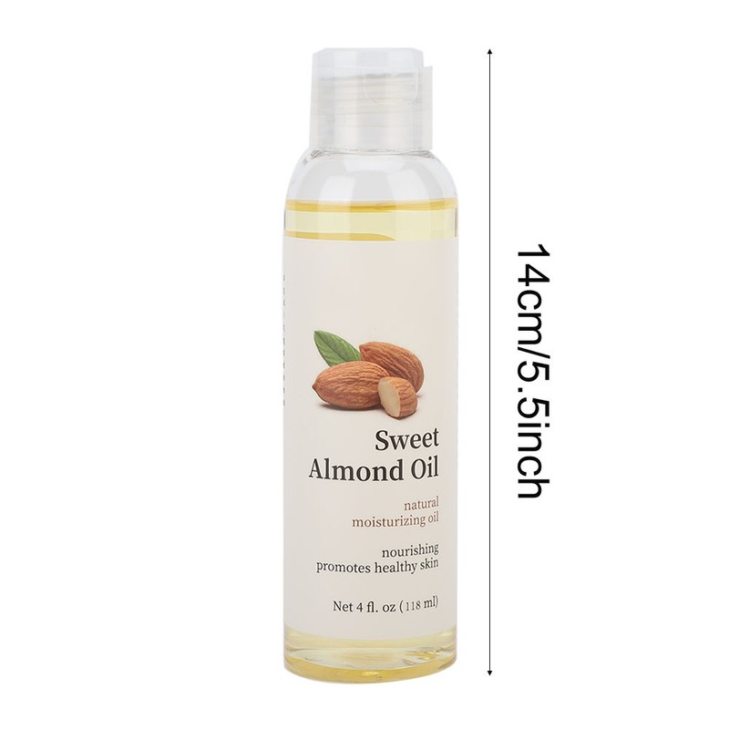 118ml Natural Sweet Almond Oil Organic Skin Care Essential Oil