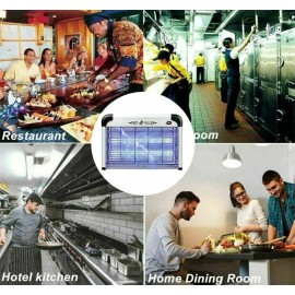 Unbranded Lamp Insect Killer Mosquito Zapper Bug Pest Fly Trap Electric Indoor Light Lawn