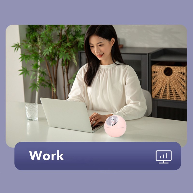 Space Capsule Humidifier 2 Gears Adjustable 300ml Quiet Cute Astronaut