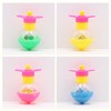 Flash Luminous Toy for Children, Colourful Top Ejection Toy (Multicoloured,