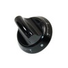 Creda Hotpoint Oven Black 'Twin' Control Knob. Genuine part number