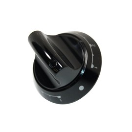 Creda Hotpoint Oven Black 'Twin' Control Knob. Genuine part number C00193492