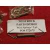 Westrock Small Coil Extension Springs w/Hooks 1'' 3/4 long Westrock