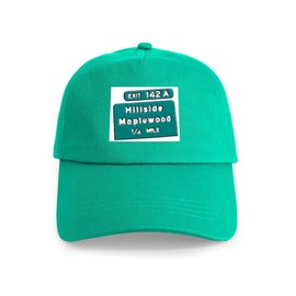 CafePress Exit 142A, Maplewood, NJ Cap Unique Adjustable Baseball Hat Green