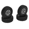 RC Car Rubber Tires Metal Tyre Wheel Full Series Universal
