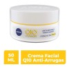 Crema Facial Nivea Q10 Antiarrugas Reafirmante Fps30 50ml