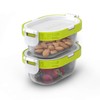 Zoku - Neat Stack - Stackable Food Storage Containers with