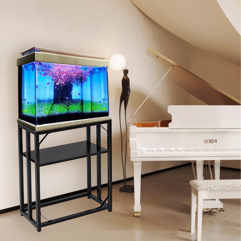 Li-TianFeng Fish Tank Stand, Aquarium Stand for 20 Gallon, Upgrade