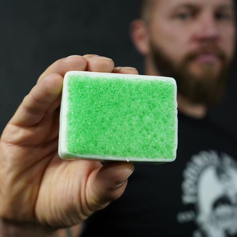 Knuckle Scrubber | Built-In Hand Scrubber | Cleans Grease, Oil,