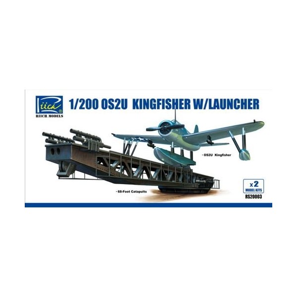 Riich Models RS20003 – Model Kit OS2U Kingfisher with Launcher