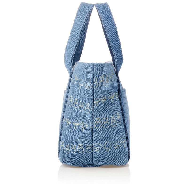 Totoro Denim Fabric Lunch Bag