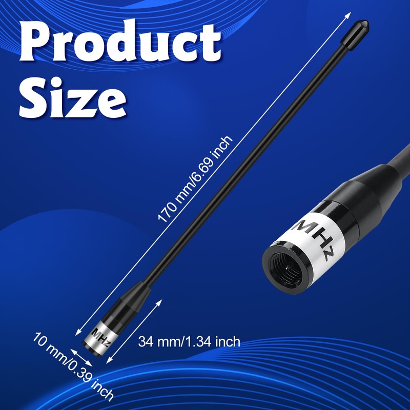 Relaxweex 2 Pack 915mhz Antenna Long Range 10 dbi Soft