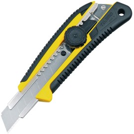 TAJIMA Utility Knife - 3/4" 7-Point Heavy GRI Snap Blade Box Cutter with Dial Lock & Endura-Blade - LC-561
