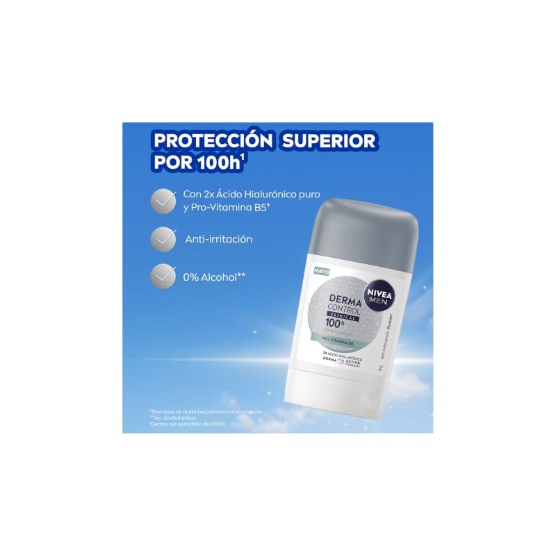 NIVEA MEN STICK DERMA CONTROL CLINICAL 50G