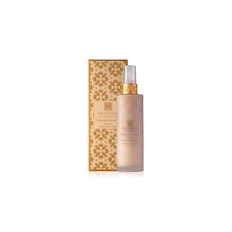 Spa Ceylon Coco Virgen - Leche Limpiadora Suave 3,38 Onzas