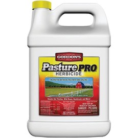 Gordons 7171122 Pasture Pro Plus One-Step Weed & Feed, 15-0-0 Formula, Covers 15,000 Sq. Ft, 2.5-Gallon Co - Quantity 2