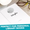 MaxMark 1.75" Self Adhesive Glossy Silver Seal Labels for Certificates,