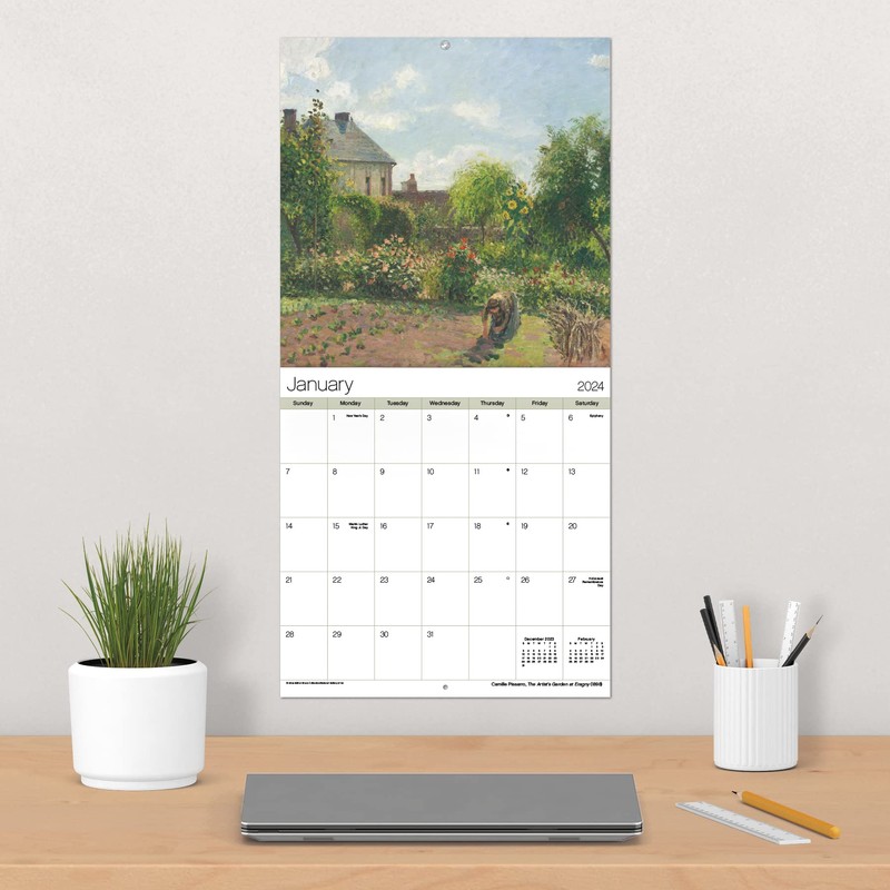 2024 Impressionism Wall Calendar