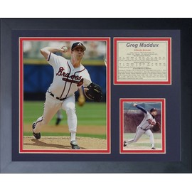 Legends Never Die 11184U Greg Maddux Collage Photo Frame, 11" x 14"