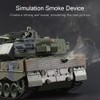 Fistone 1:18 RC Leopard Tank Toy for Kids, Sound Light