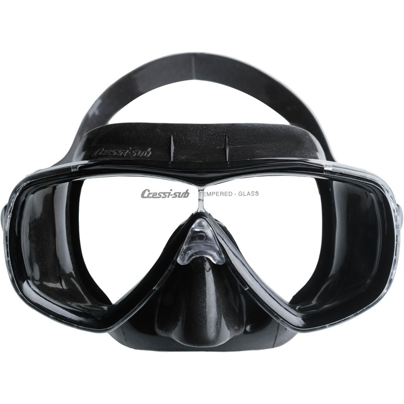 Cressi Estrella - Mask Estrella, Black/Black, One Size, Unisex Adult