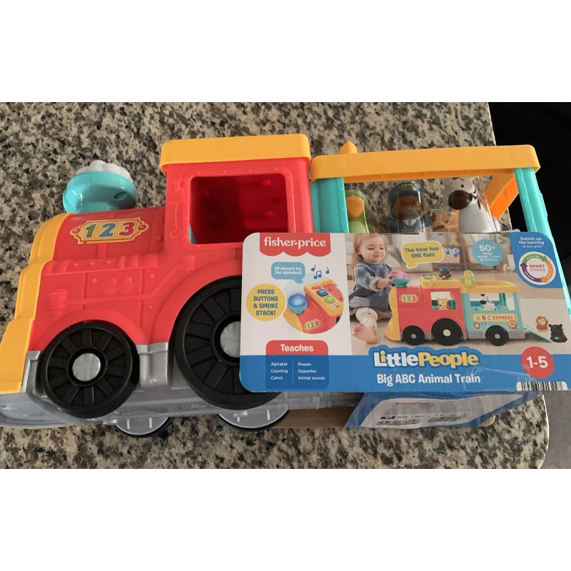 Fisher Price - Little People Big ABC Animal Train [New
