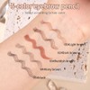 Eyebrow 4d Liquid Eyebrow Pencil No Fall Micro Fork Tip