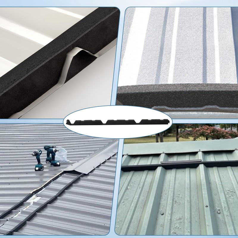 20Pcs 12 Inch Outside R Panel Foam Closure Strips -12"