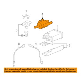 General Motors 12597567, Vapor Canister Purge Solenoid
