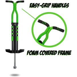 New Bounce New Bounce Pogo Stick for Kids - Pogo Sticks for Ages 9 and Up, 80 to 160 Lbs - Pro Sport Edition, Quality, Easy Grip, PogoStick for Hours of Wholesome Fun
