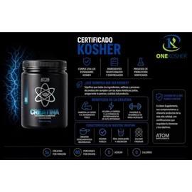 Creatina Monohidratada 450g Alta Pureza Micronizada Suplemento para Fuerza y Masa Muscular Mejora Rendimiento Sin Sabor Gym Fitness Koshe