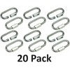 20 Pack 1/8 Quick Links Trapping Supplies Chain Cable Connectors
