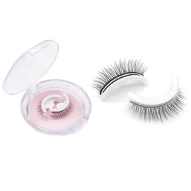 Itisyou Natural False Eyelashes, 1 Pair of Eyelashes, No Glue, 3 Seconds for Long, Curling, Thickening, Slimming Eyelashes Makeup