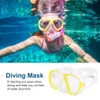 WHALE Comfortable Scuba Diving Mask Goggles Glasses Silicone Head Strap