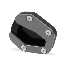 CHIFUN Kickstand Extender Enlarger Pad Side Stand Extension Plate Replacement for Moto Guzzi V100 V 100 Mandello 2023 2024 Side Parking Stand Foot Pad(Titanium)