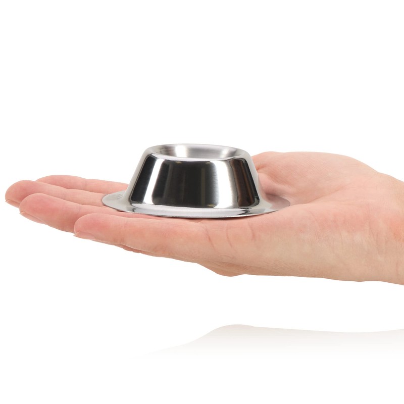 com-four® 12 x Stainless Steel Egg Cups – Elegant Heat-Insulating