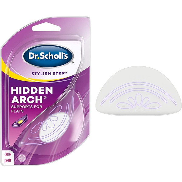 Dr. Scholl’s Stylish Step Hidden Arch Support for Flats, 1 Pair - One size fits all