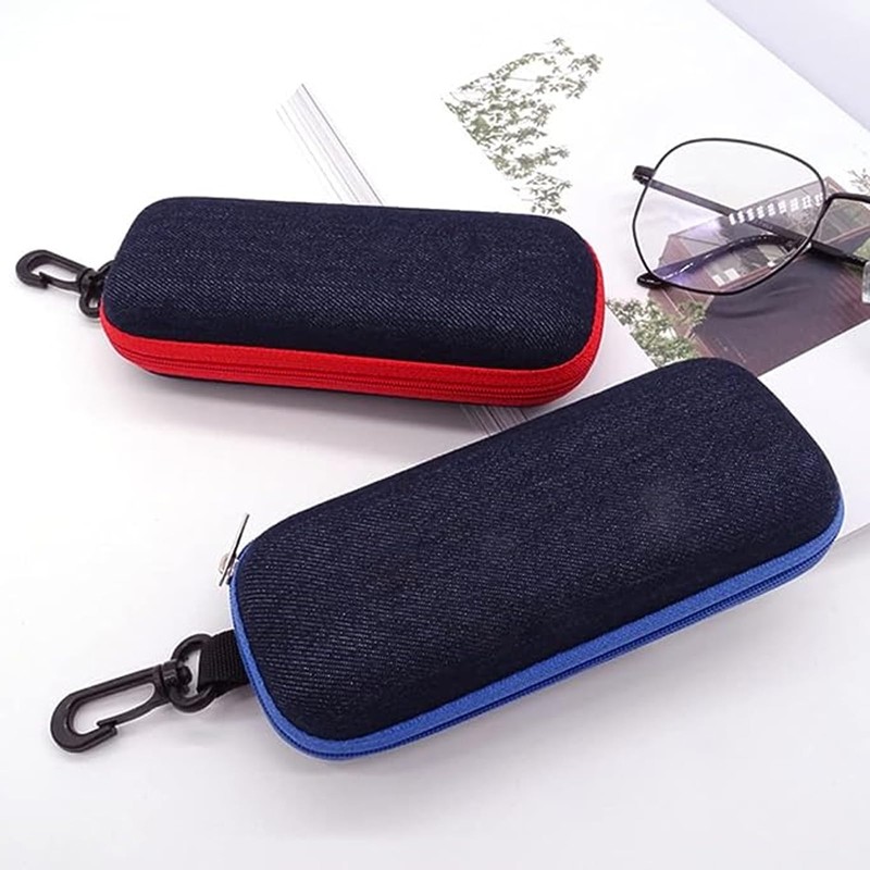 CTForest Pack of 4 Soft Glasses Case, Glasses Case, Hard