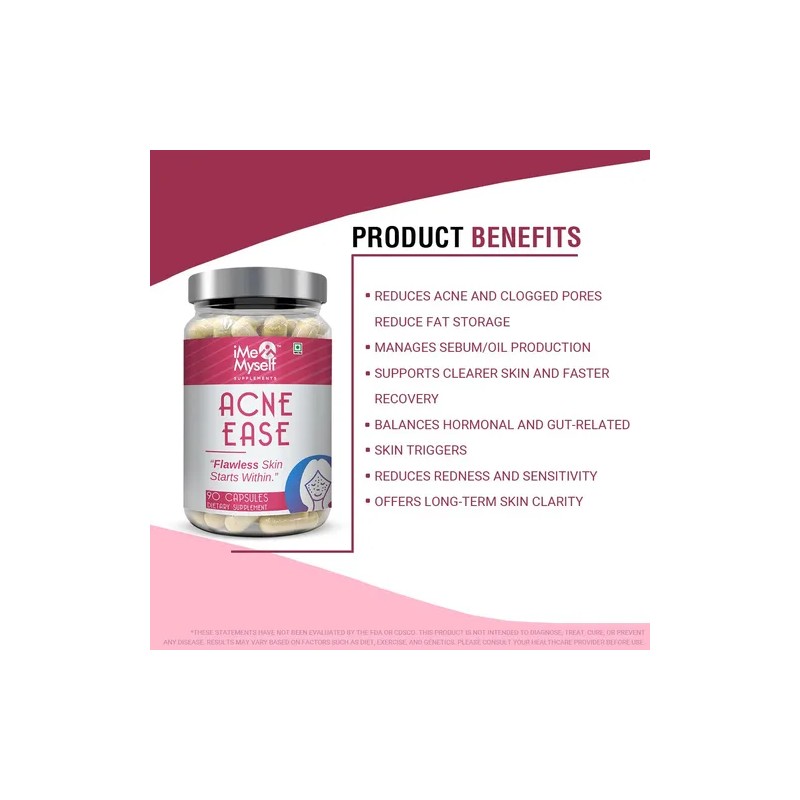 Imemyself Clear Skin Support 90 Cpsulas Zinc Vitamina A ,