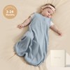 usbettas 1.0 Tog Thermostatic Baby Sleep Sack, Unisex Organic Cotton