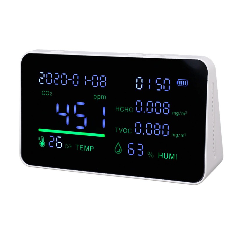 Infrared Carbon Dioxide Detector Semiconductor Sensor CO2 TVOC Temperature Humidity
