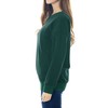 Smallshow Women's Fleece Maternity Nursing Sweatshirt Breastfeeding Tops Medium Emerald