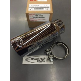Toyota Genuine Parts 2012-2020 Tundra Chrome Exhaust Tip Genuine Toyota Accessory  PT932-34160