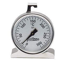 Patisse Baking Oven Thermometer 300 Degree Celsius, Stainless Steel Multi Colour
