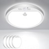 slochi 4Pack Motion Sensor Light Indoor Wired, 8.7 Inch 3000K/4000K/6500K